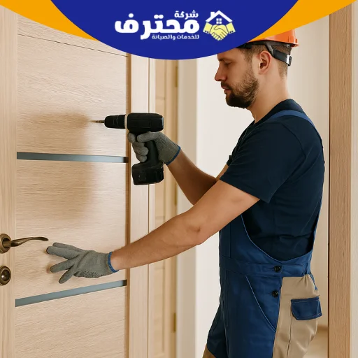 تركيب الأبواب الخشبية في دبي